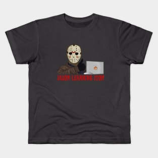 Jason learning JSON Kids T-Shirt